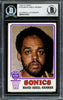 Mahdi Abdul Rahman Autographed 1973-74 Topps Card #128 Seattle Supersonics Beckett BAS #14131913