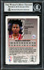 Allen Iverson Autographed 1996-97 Topps Finest Sterling Rookie Card #240 Philadelphia 76ers Beckett BAS #14133953