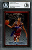 Allen Iverson Autographed 1996-97 Topps Finest Sterling Rookie Card #240 Philadelphia 76ers Beckett BAS #14133955