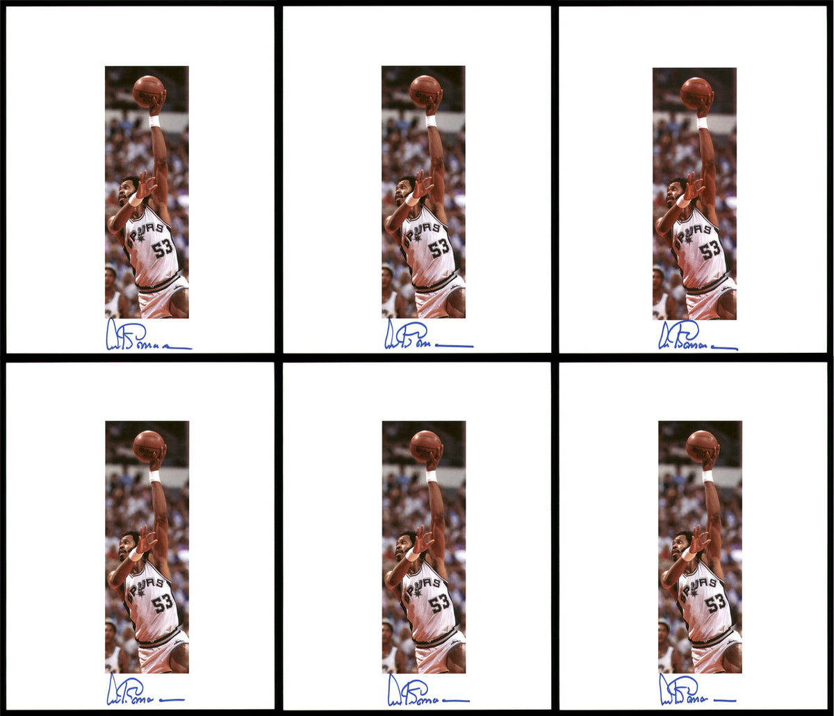 Artis Gilmore Autographed 8.5x11 Photo 12 Count Lot San Antonio Spurs SKU #194008