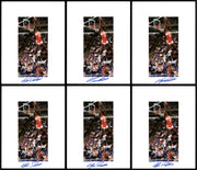 Dominique Wilkins Autographed 8.5x11 Photo 12 Count Lot Atlanta Hawks SKU #194012