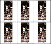 Adrian Dantley Autographed 8.5x11 Photo 12 Count Lot Utah Jazz SKU #194019