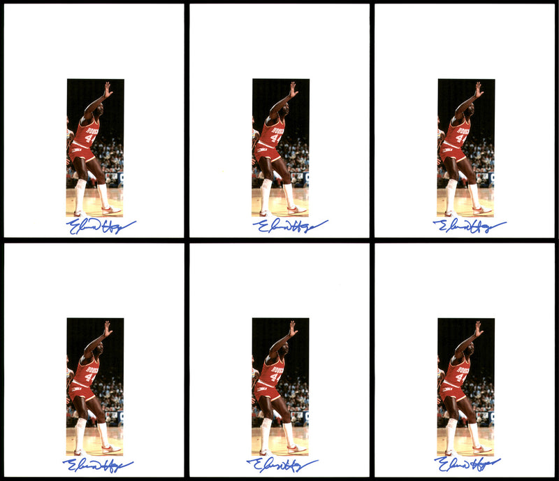 Elvin Hayes Autographed 8.5x11 Photo 12 Count Lot Houston Rockets SKU #194021