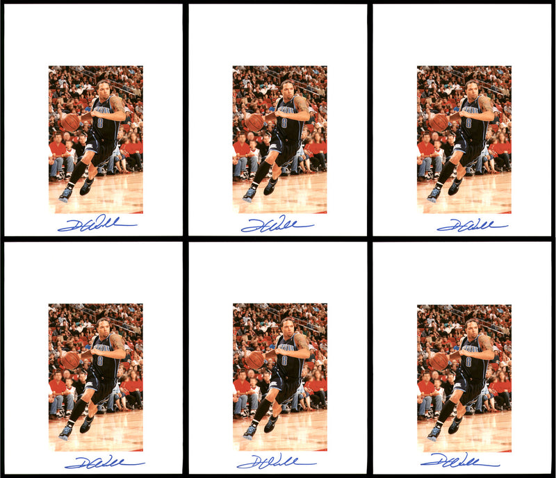 Deron Williams Autographed 8.5x11 Photo 12 Count Lot Utah Jazz SKU #194023