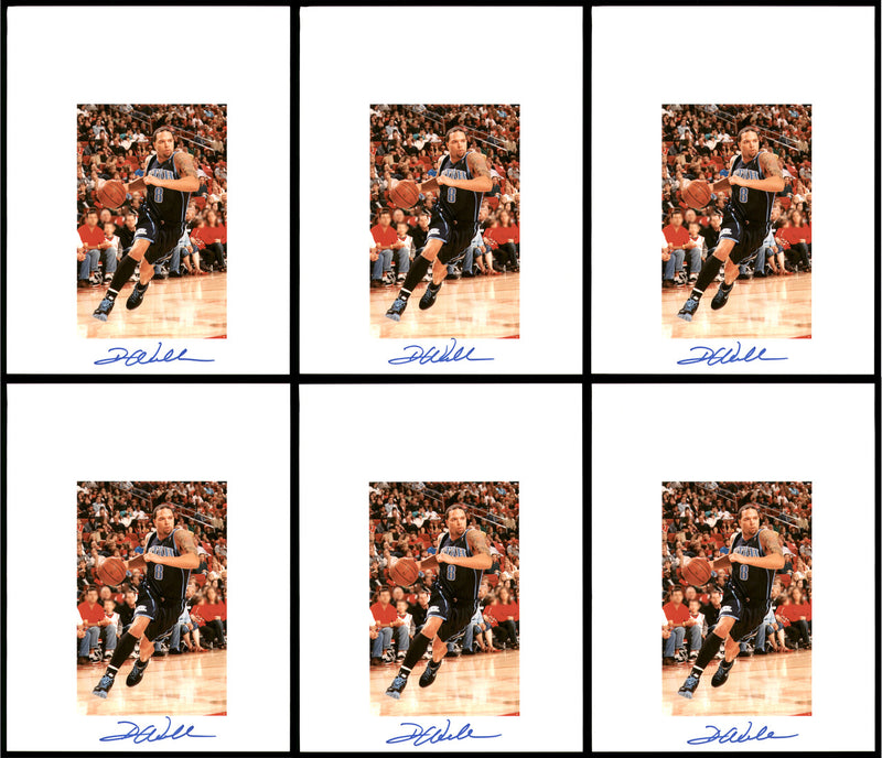 Deron Williams Autographed 8.5x11 Photo 12 Count Lot Utah Jazz SKU #194023