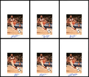 Baron Davis Autographed 8.5x11 Photo 12 Count Lot Golden State Warriors SKU #194024