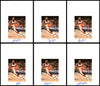 Baron Davis Autographed 8.5x11 Photo 12 Count Lot Golden State Warriors SKU #194024