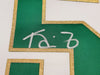 Boston Celtics Kevin Garnett Autographed White & Gold Authentic Mitchell & Ness Hardwood Classics 2008 Jersey Size L Beckett BAS QR Stock #203554