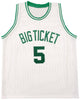 Boston Celtics Kevin Garnett Autographed White Jersey Beckett BAS QR Stock #203547
