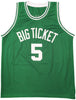 Boston Celtics Kevin Garnett Autographed Green Jersey Beckett BAS QR Stock #203548
