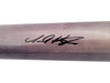 Jarred Kelenic Autographed Gray Chandler Game Model Bat Atlanta Braves Beckett BAS QR Stock #203535