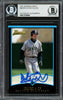 Ichiro Suzuki Autographed 2001 Bowman Draft Picks Rookie Card #BDP84 Seattle Mariners Beckett BAS #12783659