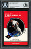 Ichiro Suzuki Autographed 2001 Fleer Platinum Rookie Card #420 Seattle Mariners Beckett BAS #12785160