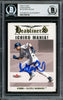 Ichiro Suzuki Autographed 2002 Fleer Headliners Card #5 Seattle Mariners Beckett BAS Stock #194186