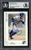 Ichiro Suzuki Autographed 2002 Topps Ten Card #87 Seattle Mariners Beckett BAS Stock #194221
