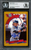 Ichiro Suzuki Autographed 2002 Topps Card #718 Seattle Mariners Beckett BAS #12785916