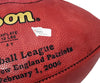 Tom Brady Autographed Official NFL Leather Super Bowl XXXVIII Logo Football Fanatics Holo #AA0104113