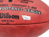 Tom Brady Autographed Official NFL Leather Super Bowl LIII Logo Football Fanatics Holo #AA0104126