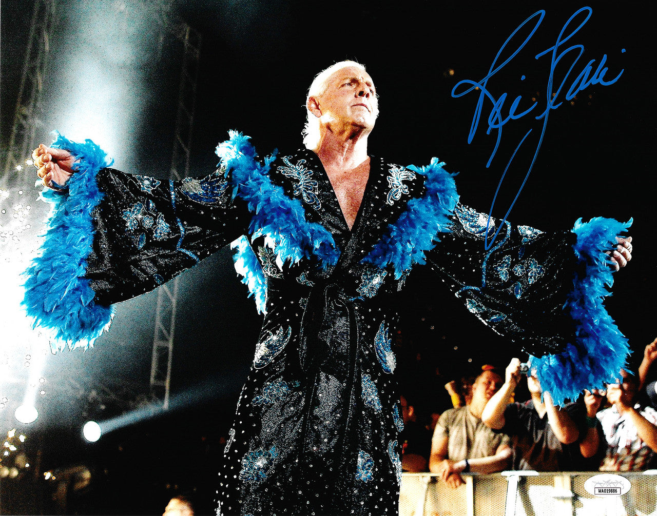 Ric Flair Autographed 11x14 Photo JSA Stock #203578