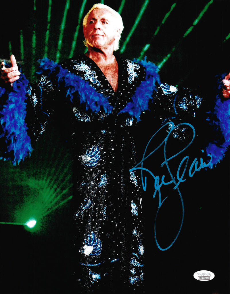 Ric Flair Autographed 11x14 Photo JSA Stock #203586