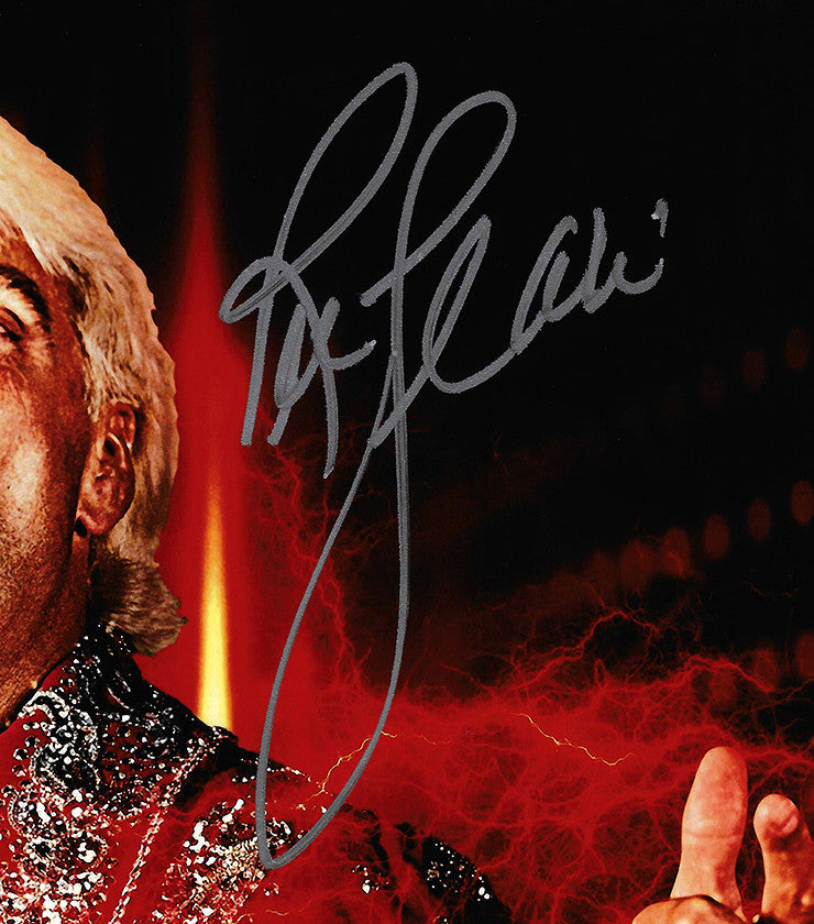Ric Flair Autographed 11x14 Photo JSA Stock #203591