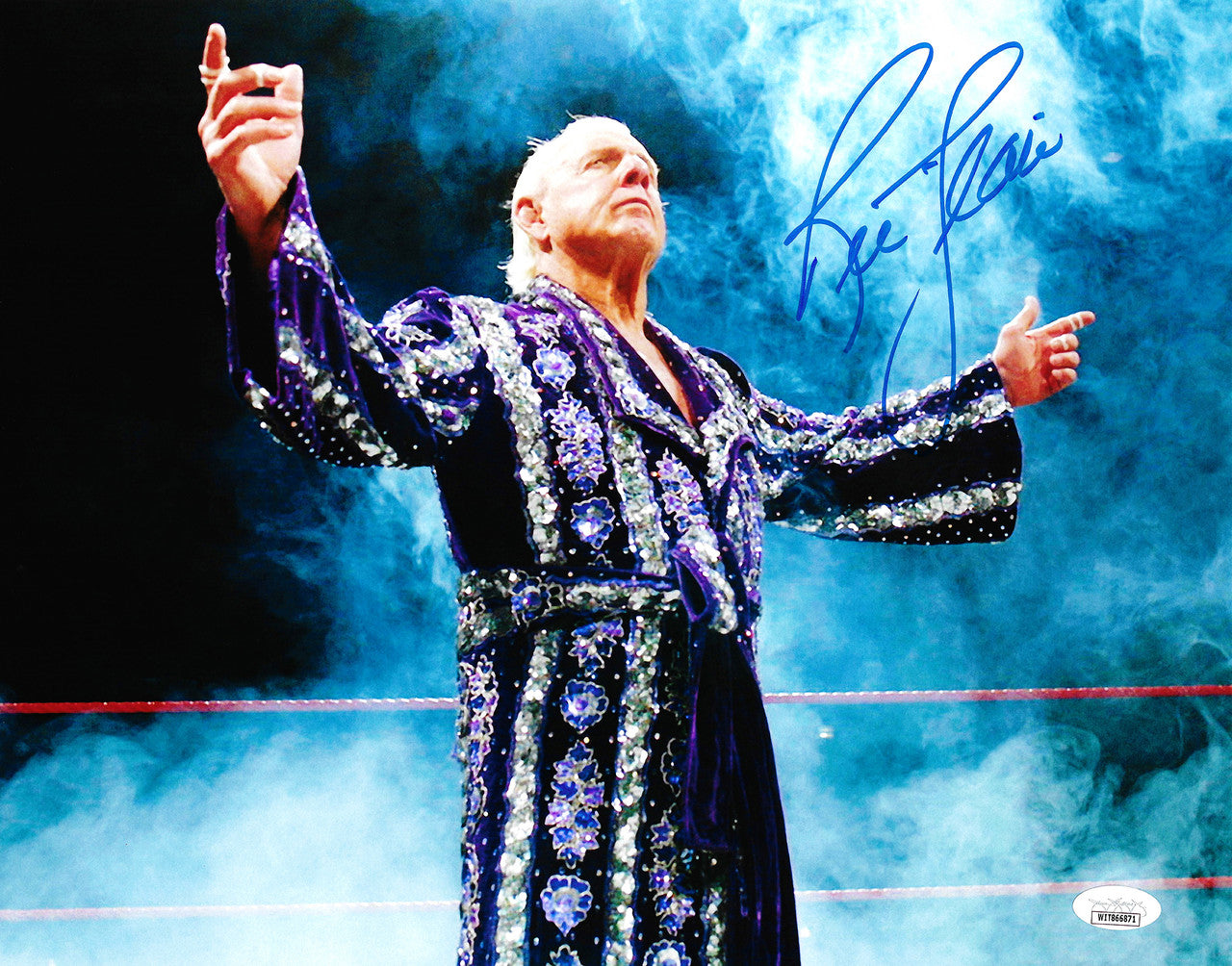 Ric Flair Autographed 11x14 Photo JSA Stock #203608