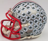 Denzel Burke Autographed Ohio State Buckeyes Flash Gray Speed Mini Helmet Beckett BAS QR Stock #203891