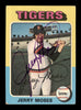 Jerry Moses Autographed 1975 Topps Card #271 Detroit Tigers SKU #203929