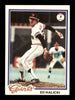 Ed Halicki Autographed 1978 Topps Card #107 San Francisco Giants SKU #203944