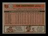 Tom Underwood Autographed 1981 Topps Card #114 New York Yankees SKU #204001