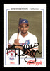 Drew Denson Autographed 1993 Kellogg's Rookie Card Nashville Sounds SKU #204020