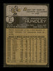 Randy Hundley Autographed 1973 Topps Card #21 Chicago Cubs SKU #204266