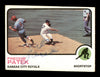 Fred "Freddie" Patek Autographed 1973 Topps Card #334 Kansas City Royals (Smudged) SKU #204298