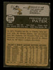 Fred "Freddie" Patek Autographed 1973 Topps Card #334 Kansas City Royals (Smudged) SKU #204298