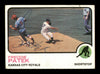Fred "Freddie" Patek Autographed 1973 Topps Card #334 Kansas City Royals SKU #204300