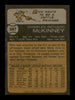Rich McKinney Autographed 1973 Topps Card #587 Oakland A's SKU #204319