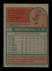 Pat Kelly Autographed 1975 Topps Card #82 Chicago White Sox SKU #204399