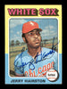 Jerry Hairston Autographed 1975 Topps Mini Card #327 Chicago White Sox SKU #204452