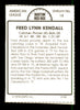 Fred Kendall Autographed 1978 SSPC Card #182 Boston Red Sox SKU #204523
