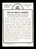 Willie Mays Aikens Autographed 1978 SSPC Card #201 California Angels SKU #204562