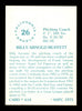 Billy Muffett Autographed 1975 SSPC Card #614 California Angels SKU #204589