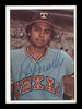 Roy Smalley Autographed 1975 SSPC Card #267 Texas Rangers SKU #204723