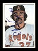 Ed Figueroa Autographed 1975 SSPC Card #190 California Angels (Smudged) SKU #204734