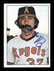 Ed Figueroa Autographed 1975 SSPC Card #190 California Angels SKU #204735