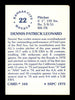 Dennis Leonard Autographed 1975 SSPC Card #164 Kansas City Royals SKU #204762