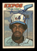 Dave Cash Autographed 1977 Topps Stickers Card #12 Montreal Expos SKU #204957
