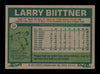 Larry Biittner Autographed 1977 Topps Card #64 Chicago Cubs SKU #204997
