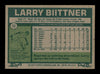 Larry Biittner Autographed 1977 Topps Card #64 Chicago Cubs SKU #204999