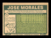 Jose Morales Autographed 1977 O Pee Chee Card #90 Montreal Expos SKU #205018