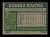 Bombo Rivera Autographed 1977 Topps Card #178 Montreal Expos SKU #205053